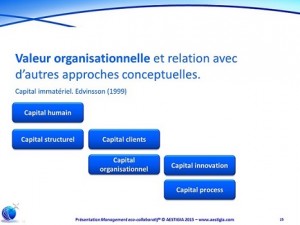 Valeur organisationnelle et différents capitaux